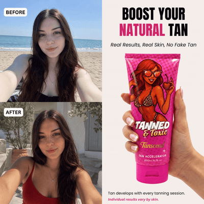 Tanned & Toxic Tanning Accelerator Lotion