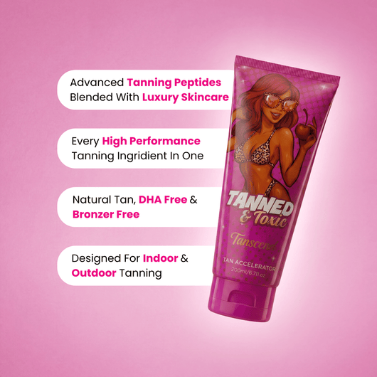 Tanned & Toxic Tanning Accelerator Lotion