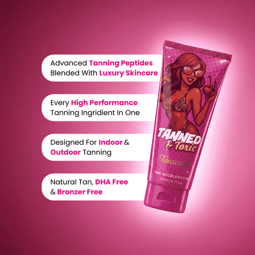 Tanned & Toxic Tanning Accelerator Lotion