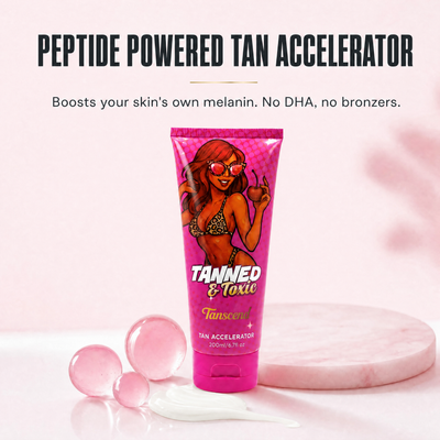 Tanned & Toxic Tanning Accelerator Lotion