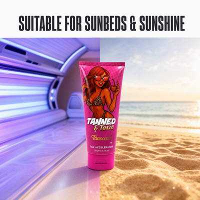 Tanned & Toxic Tanning Accelerator Lotion