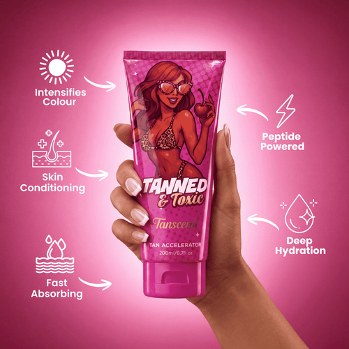 Tanned & Toxic Tanning Accelerator Lotion