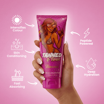 Tanned & Toxic Tanning Accelerator Lotion